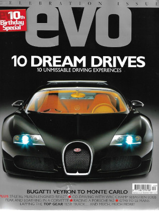 EVO THE THRILL OF DRIVING 2008 DEC - PORSCHE 962, GT40, CORVETTE, MERLIN-ENGINE*